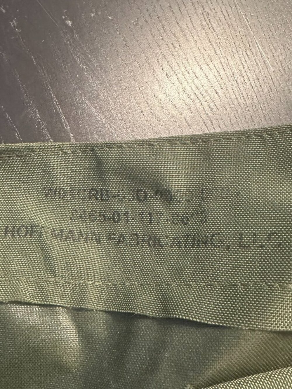 US Military Waterproof Duffel Bag Rubberized OD Green Backpack Straps USGI - Picture 5 of 5